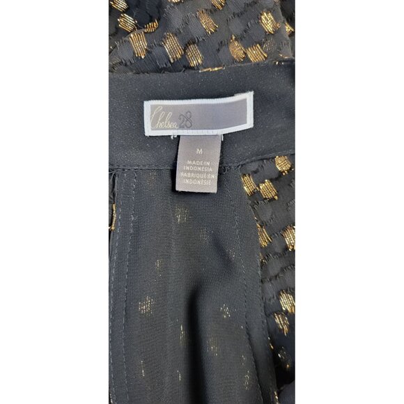 Chelsea 28 Black Mini Shift Party Dress Medium - Picture 10 of 10